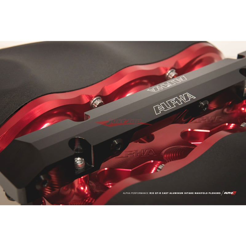 AMS Alpha Performance Cast Aluminium / Billet Intake Manifold fits Nissan R35 GTR 07-