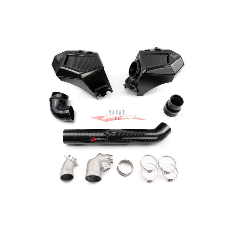 AMS Alpha Performance Cold Air Intake System (Carbon Top Covers) Fits BMW G8X M2/M3/M4 S58