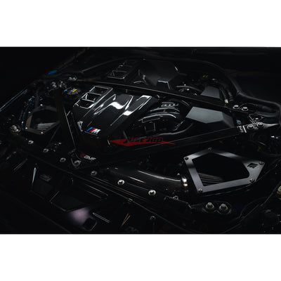 AMS Alpha Performance Cold Air Intake System (Open Top - Without Carbon Covers) Fits BMW G8X M2/M3/M4 S58