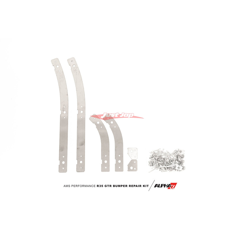AMS Alpha Performance Front Bumper Lower Spoiler Stiffener Repair Kit Fits Nissan R35 GTR CBA/DBA (07-16)