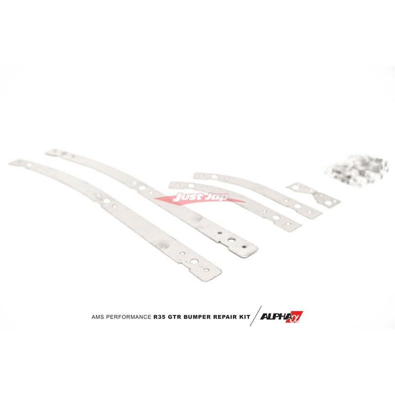 AMS Alpha Performance Front Bumper Lower Spoiler Stiffener Repair Kit Fits Nissan R35 GTR CBA/DBA (07-16)