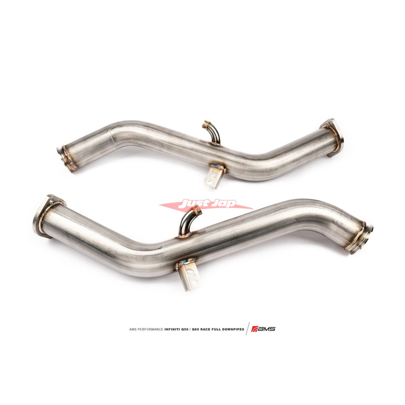 AMS Alpha Performance Full Race Down Pipes Fits Infinti Q50/Q60, Nissan Skyline 400R RV37 & Nissan Z RZ34 (VR30DDTT)