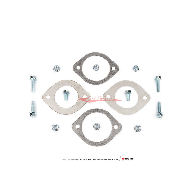 AMS Alpha Performance Full Race Down Pipes Fits Infinti Q50/Q60, Nissan Skyline 400R RV37 & Nissan Z RZ34 (VR30DDTT)