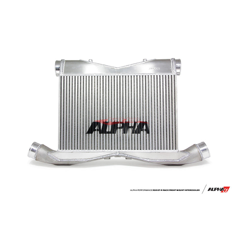 AMS Alpha Performance Race Front Mount Intercooler Upgrade (With Logo) Fits Nissan R35 GTR (2007-)