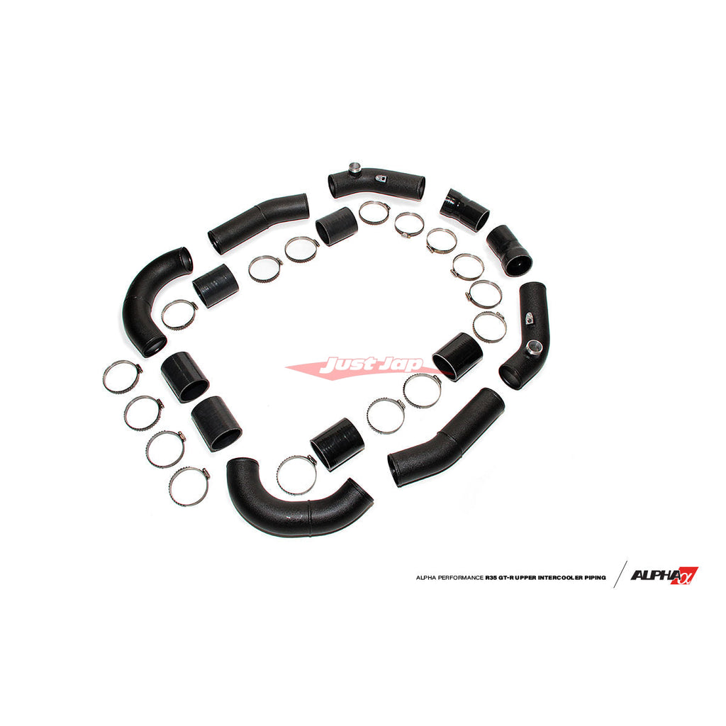 AMS Alpha Performance Upper Intercooler Piping Kit (Stock Or Direct Fi ...