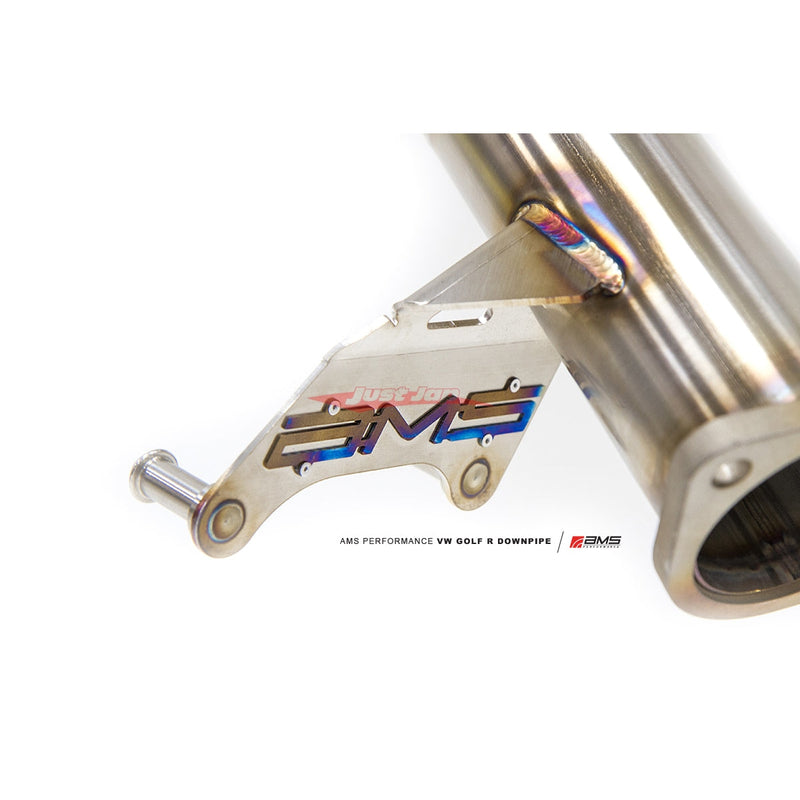 AMS PERFORMANCE UPGRADED 3" DOWNPIPE DE-CAT fits VW MK7 GOLF R 2015+