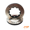 ATTKD Front Brake Disc Rotors 380mm (J Hook) fits Nissan R35 GTR (07-10)