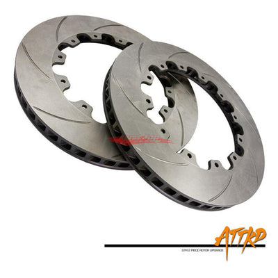 ATTKD Rear BBK Brake Rotor Set - 356mm x 32mm (6mm Centre Hat Holes)