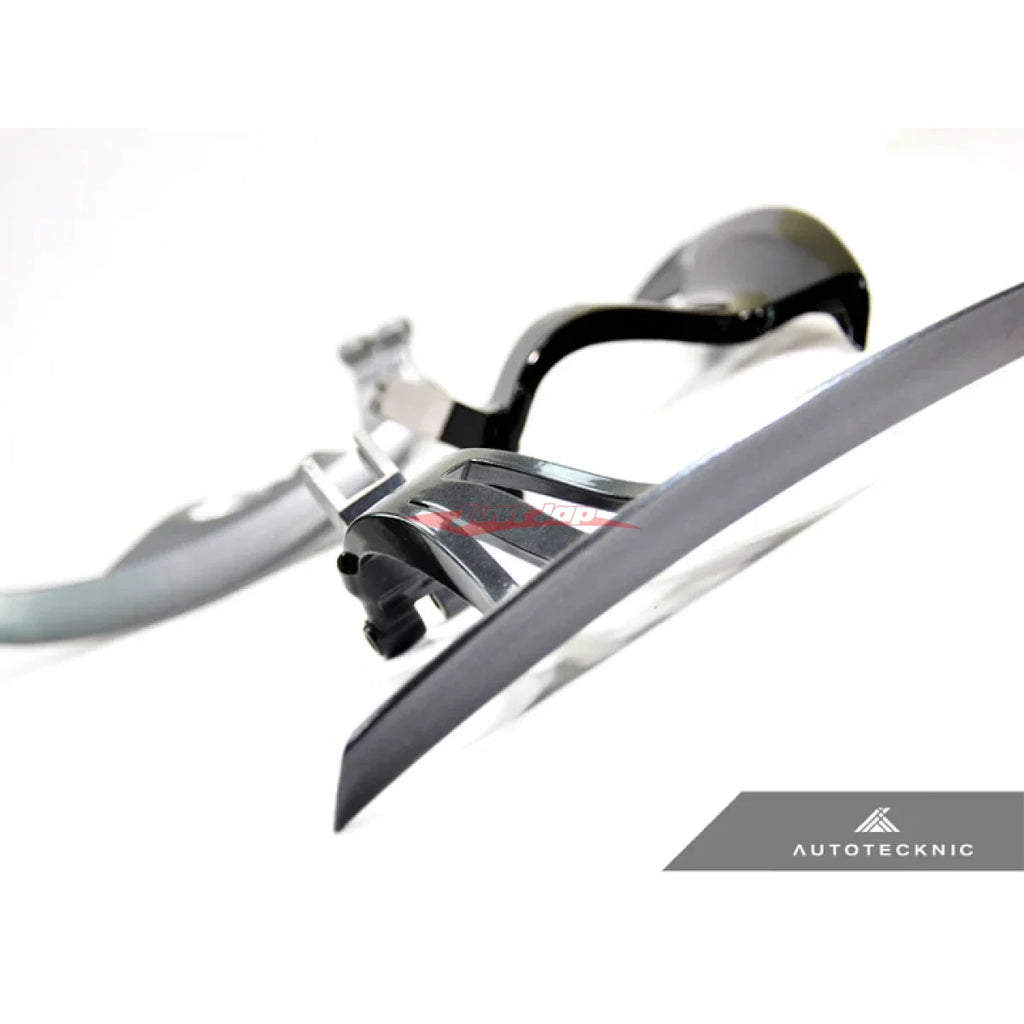 AutoTecknic Competition Shift Paddles (Silver Alloy) Fits Nissan R35 G ...