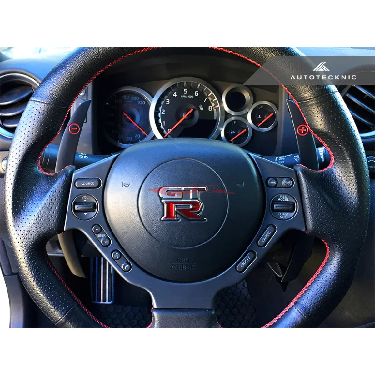 gear paddles AutoTecknic Competition Shift Paddles (Silver Alloy) Fits Nissan R35 G – Just Jap