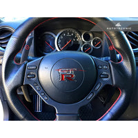 AutoTecknic Competition Shift Paddles (Stealth Black) Fits Nissan R35 GTR 2007-2016