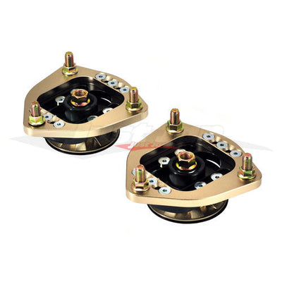 BC Racing Ajustable Camber Caster 3D Top Mounts fits Nissan S13/S14/S15