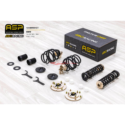 BC Racing ASP Adjustable Spring Perch fits BMW M3/M4 (3-Bolt) F80/F82 14 - 18 (with Front Camber)