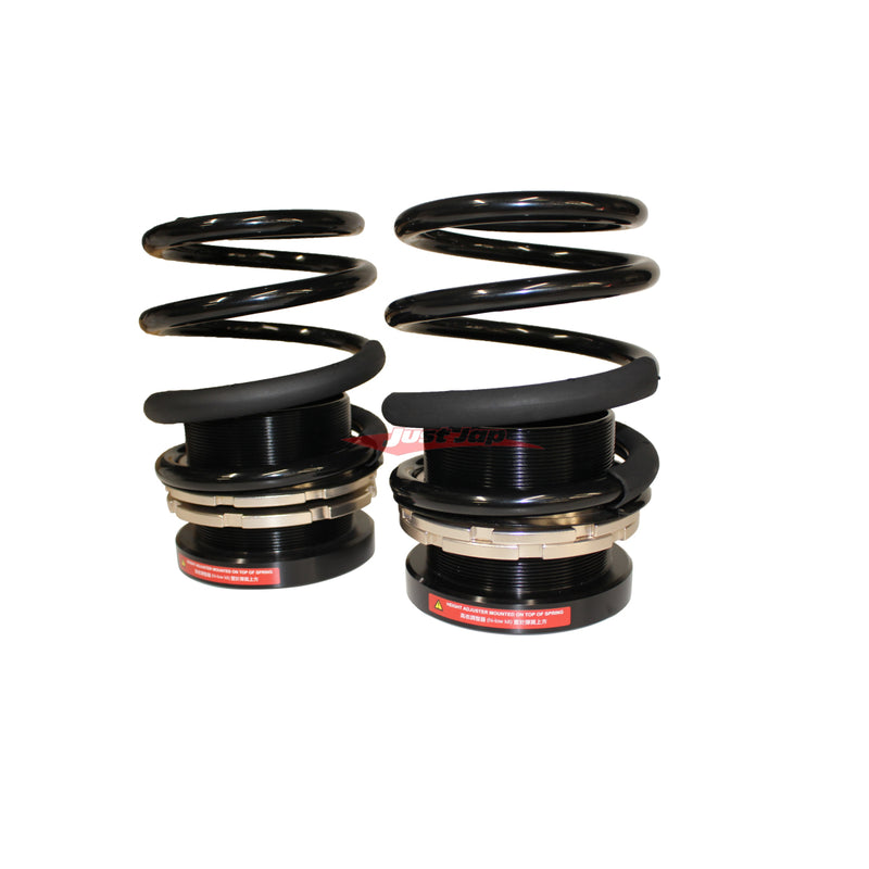BC Racing BR Design Rear Springs & Adjusters Fits Holden Commodore VB/VC/VH/VK/VL/VN/VP/VQ (Non IRS)