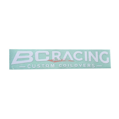 BC Racing Custom Coilovers Decal / Sticker - Large 350mm x 60mm
