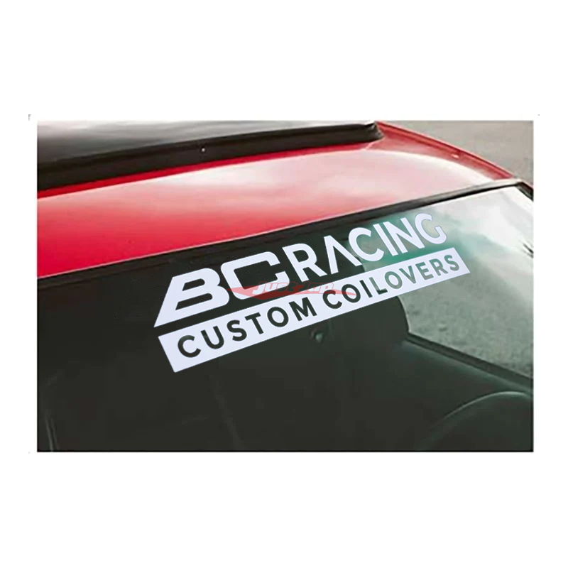 BC Racing Custom Coilovers Decal / Sticker - Large 380mm x 60mm