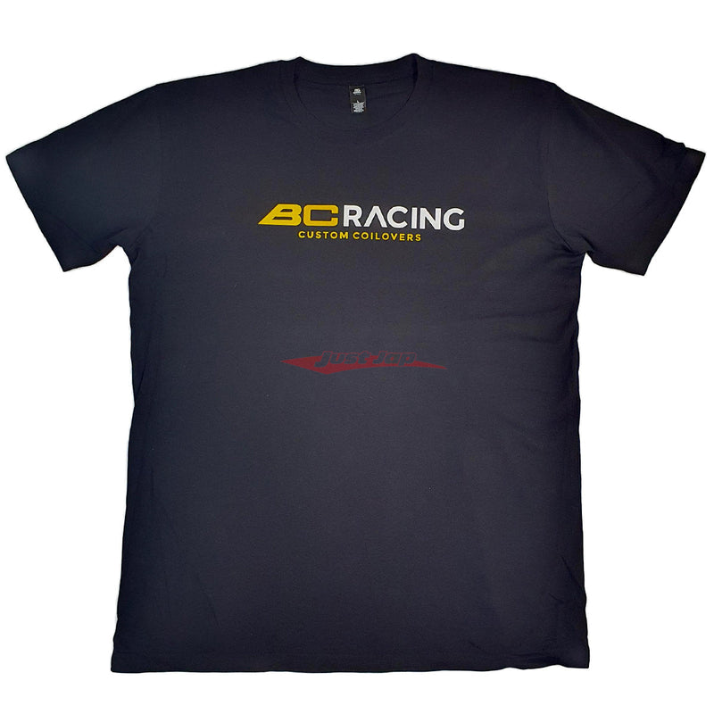 BC Racing Custom Coilovers Logo T-shirt (Green / Black) Black