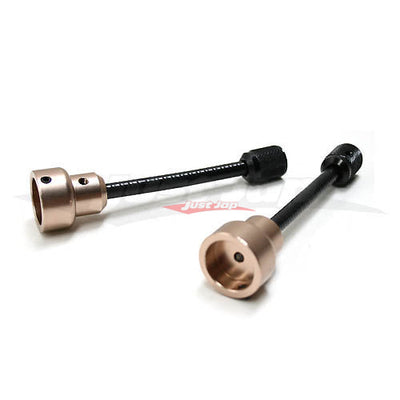 BC Racing Flexible Rear Damper Extender Set 110mm (GOLD) Fits BR/DS/RM Design