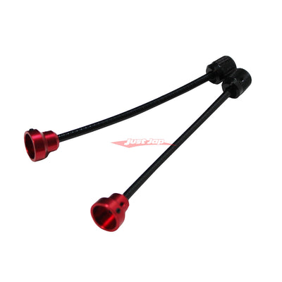 BC Racing Flexible Rear Damper Extender Set 200mm (RED) Fits BC Racing V1/ER/HM/ZR/ZX Series
