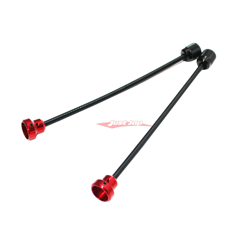BC Racing Flexible Rear Damper Extender Set 250mm (RED) Fits BC Racing V1/ER/HM/ZR/ZX Series