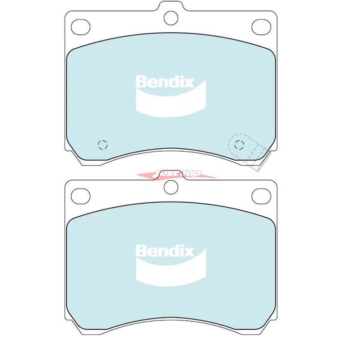 Bendix Standard Front Brake Pads fits Eunos 30X, Ford Laser, TX3 KF/KH/KJ/KL & Mazda 323, Astina & Familia BG/BA