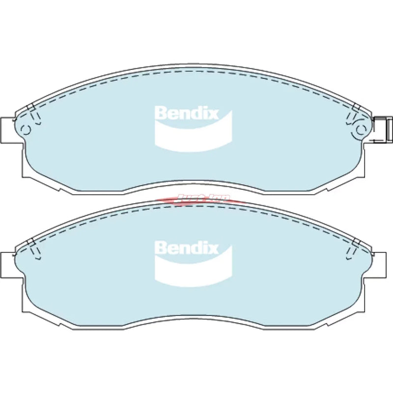 Bendix Standard Front Brake Pads Fits Nissan R33 Skyline GTS/GTS-4, R34 Skyline GT/GT-4 & C34 Stagea 4WD (Non Turbo)