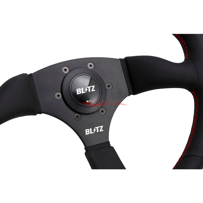 BLITZ 350mm Semi-Deep Sports Steering Wheel