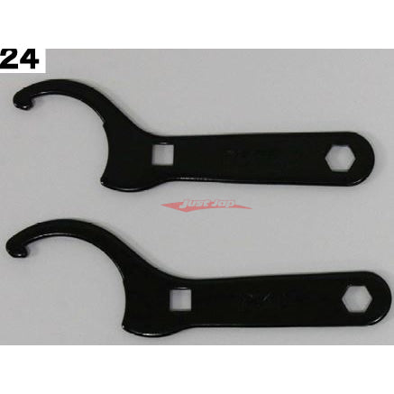 BLITZ Hook Wrench Damper ZZ-R Front Set (2 Pieces) - 92404