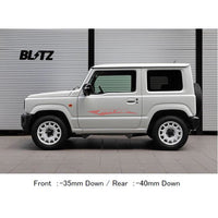 Blitz Damper ZZ-R Coilover Suspesion Kit (Lower) fits Suzuki Jimny JB 18+