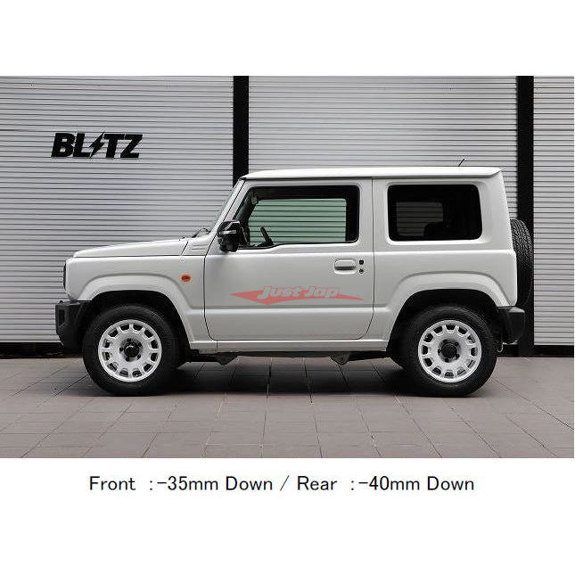 Blitz Damper ZZ-R Coilover Suspesion Kit (Lower) fits Suzuki Jimny JB 18+