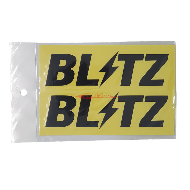 Blitz Url Sticker BLITZ Logo Sticker Set 150mm (Black) – Just Jap
