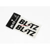 BLITZ Logo Sticker Set 200mm (Black)