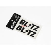 BLITZ Logo Sticker Set 200mm (Black)