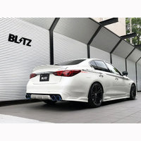 Blitz NUR-SPEC CE VSR Exhaust System With Rear Diffuser Fits Nissan RV37 Skyline 400R & GT