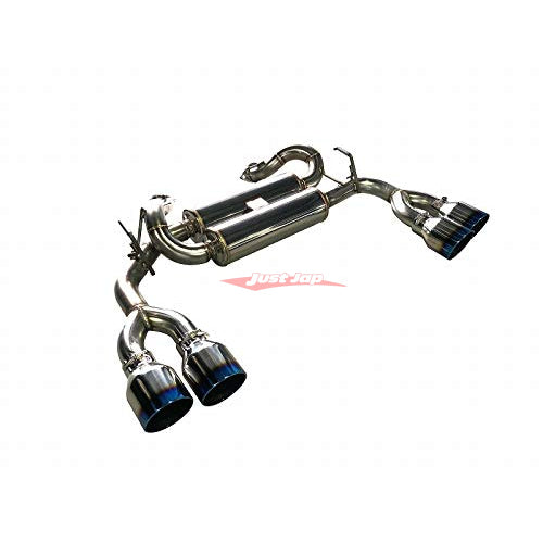 Blitz NUR-SPEC CE VSR Exhaust System With Rear Diffuser Fits Nissan RV37 Skyline 400R & GT