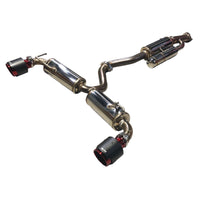 Blitz Nur-Spec Custom Edition Carbon Red Tips Fits Toyota Yaris GR GXPA16 4WD