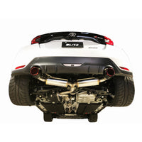 Blitz Nur-Spec Custom Edition Carbon Red Tips Fits Toyota Yaris GR GXPA16 4WD