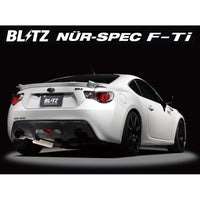 Blitz NUR Spec F-Ti Exhaust System Fits Toyota GT86 & Subaru BRZ FA20