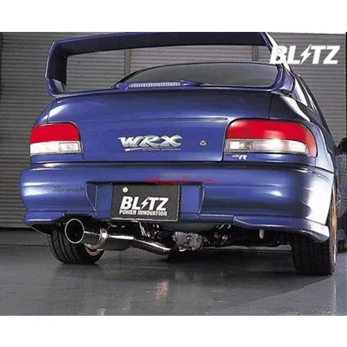 Blitz NUR-Spec R Exhaust System Fits Subaru Impreza WRX GC8/GF8 EJ20 (Turbo)