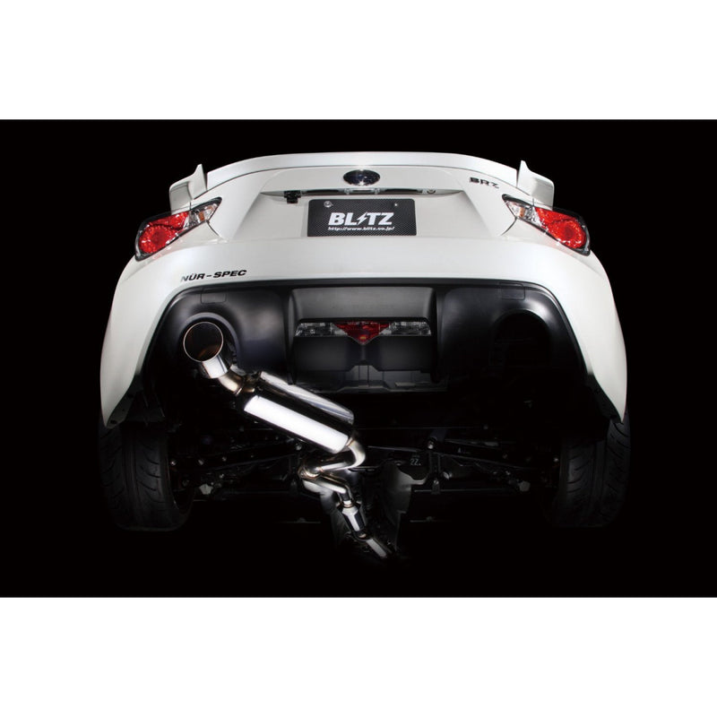 Blitz NUR-Spec R Exhaust System Fits Toyota GT86 & Subaru BRZ FA20