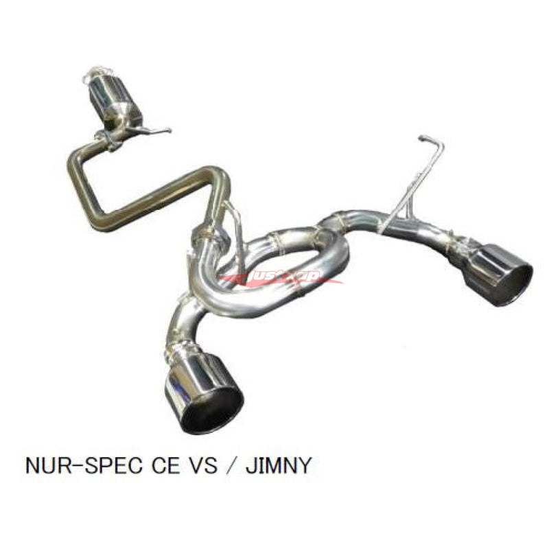 Blitz Nur Spec VS Exhaust System fits Suzuki Jimny JB 18+