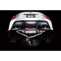 Blitz NUR-Spec VSR Quad Outlet Exhaust System Fits Toyota 86 (TRD Bumper)