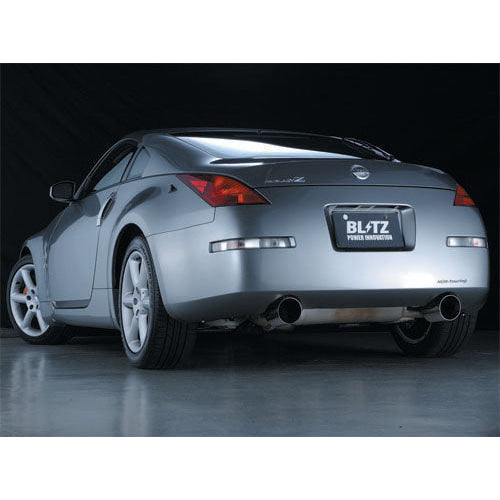 Blitz NUR-VSR Exhaust System fits Nissan 350Z (VQ35DE/VQ35HR)
