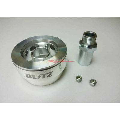 Blitz Oil Filter Sensor Attachment Sandwich Plate (Type H) 65mm Fits Subaru, Toyota & Honda FA20/FA24/FB16/FB20/K20C/L15/LEB/S07A/S07B