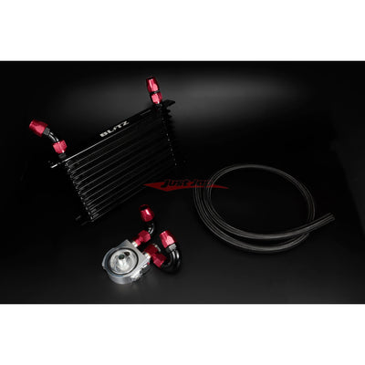 Blitz Racing Oil Cooler Kit (Type BR) Fits Nissan R34 Skyline GT-T RB25DE/T