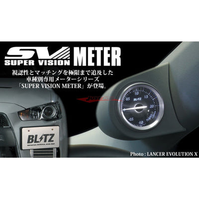 Blitz Super Vision Meter SV fits Mitsubishi EVO X