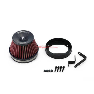 Blitz SUS Power Core Type LM Air Cleaner (Red) fits Mitsubishi Evolution 4-6 CN/CP9A