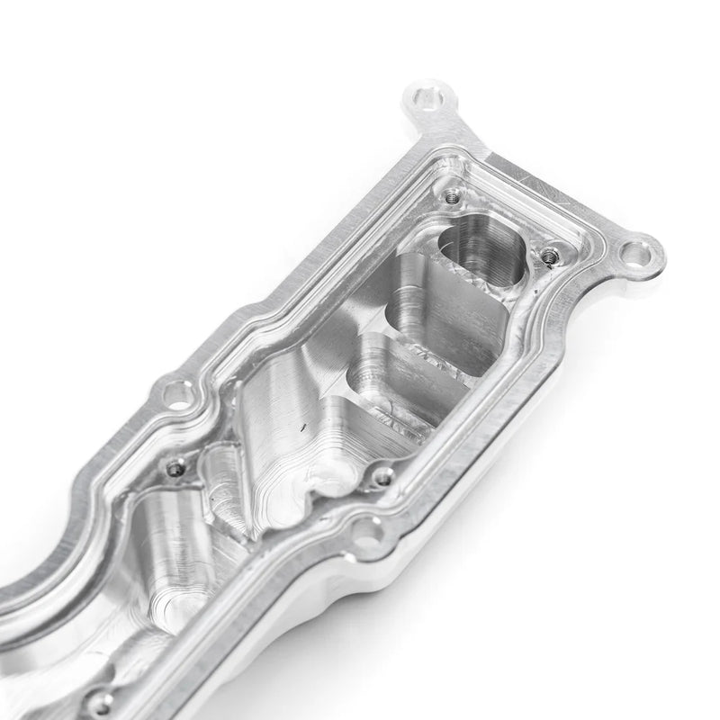 MAD Sweden Billet Breather (Wet Sump / Clear) Fits Nissan R35 GTR VR38DETT