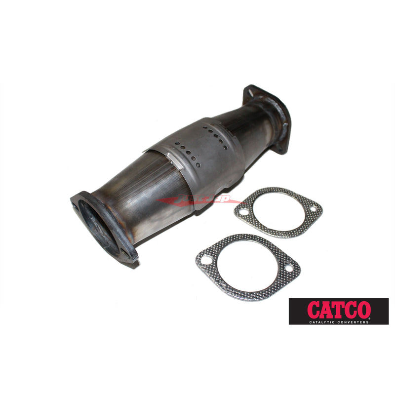 Catco 3" 100 Cell 4" Body High Flow Metal Catalytic Converter Fits Nissan R34 Skyline GT/GT-T