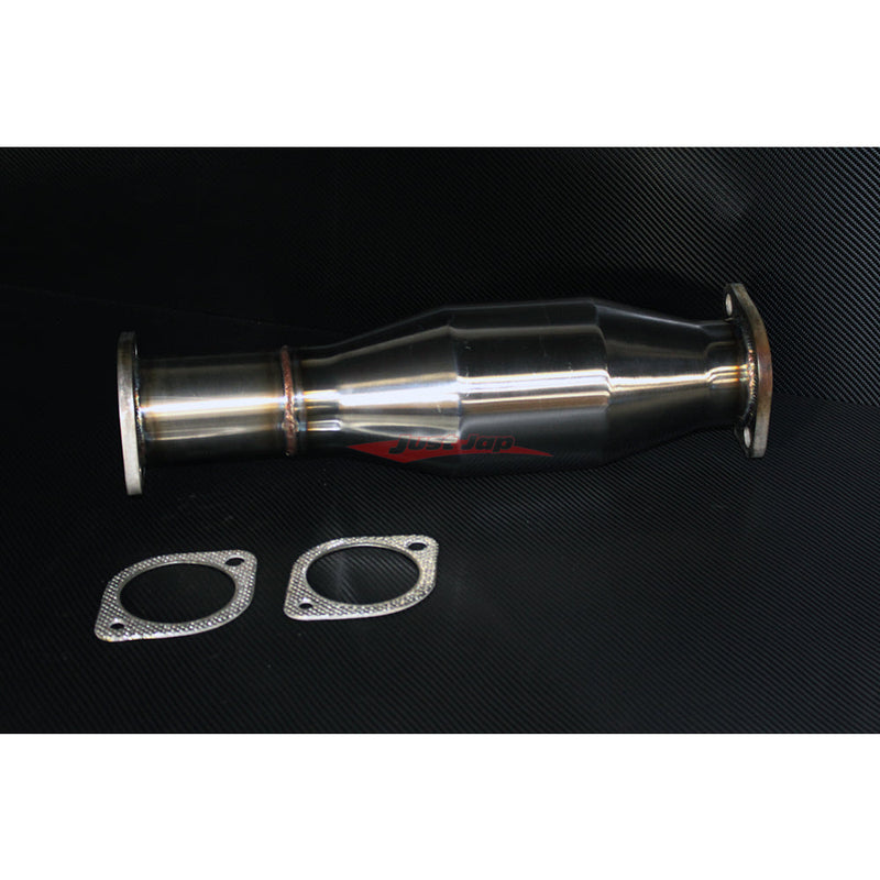 Catco 3" 100 Cell 5" Body High Flow Metal Catalytic Converter Fits Mitsubishi Evolution 7/8 (CT9A)